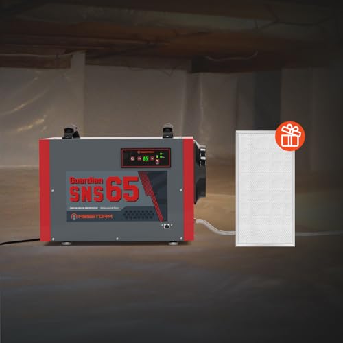 Abestorm Crawl Space Dehumidifier with Pump, Large Space Commercial Dehumidifier - Smart Home Appliances