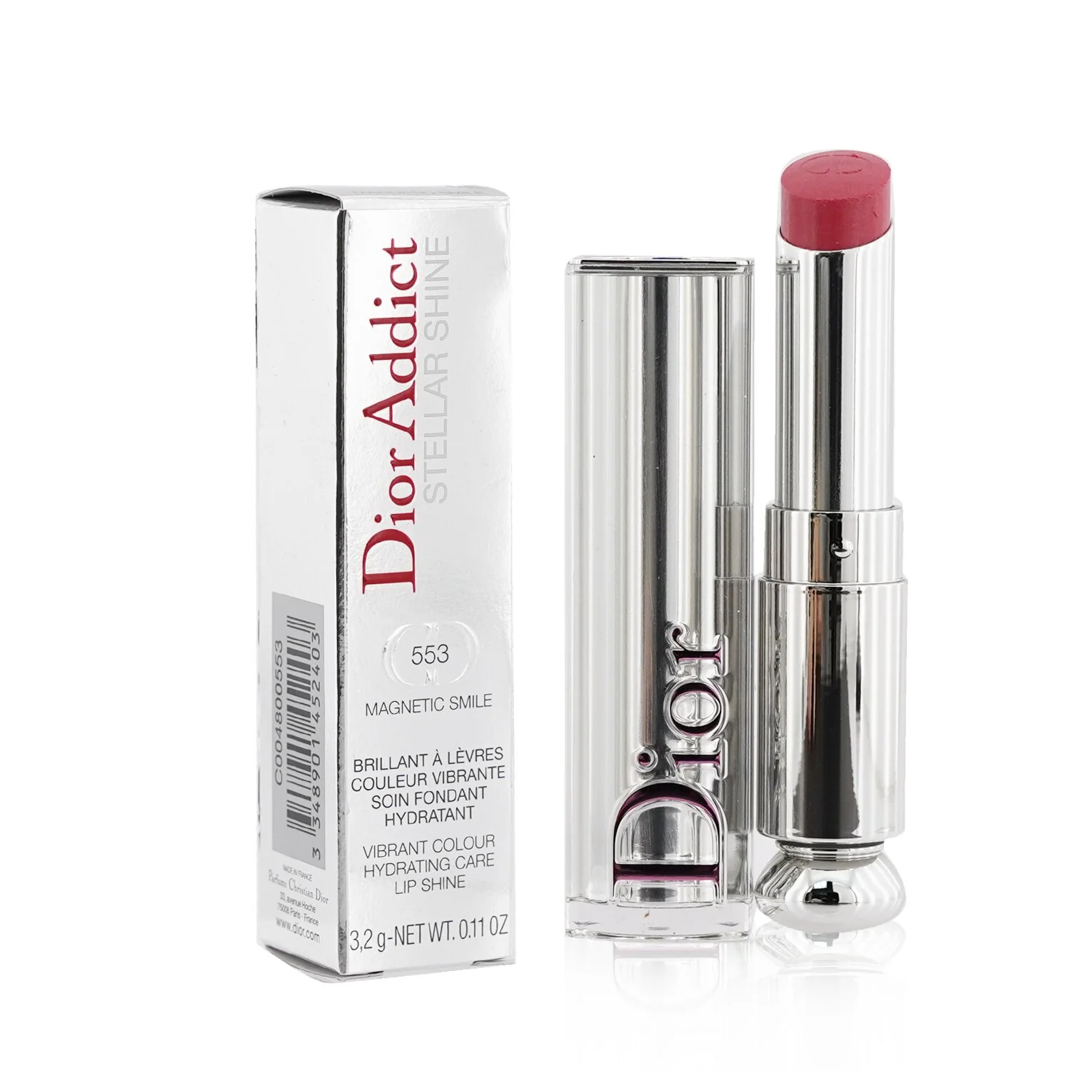 Christian Dior Dior Addict Stellar Shine Lipstick - # 639 Riviera Star (Pop Coral)  3.2g/0.11oz