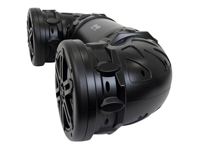 Belva BPS8RGB 600 Watt Bluetooth Enabled Dual 8-Inch ATV/UTV/Powersports Sound System with LED Lights and Remote