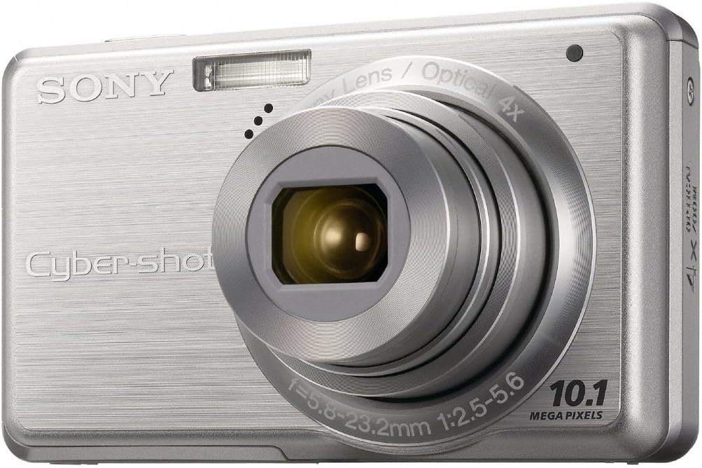 Sony Cybershot DSC-S950 10MP Digital Camera with 4x Optical Zoom with Super Steady Shot Image Stabilization (Silver)