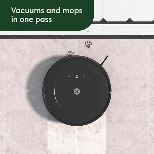 iRobot Roomba Robot Vacuum and Mop Combo (Y0140) - Vacuums & mops, Easy to use, Power-Lifting Suction, Multi-Surface Floors, Smart Navigation