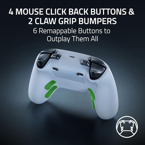 Razer Wolverine V3 Pro Wireless Gaming Controller: Licensed for Xbox Series X|S, Xbox One, Windows PC - 6 Remappable Buttons - Fast Triggers