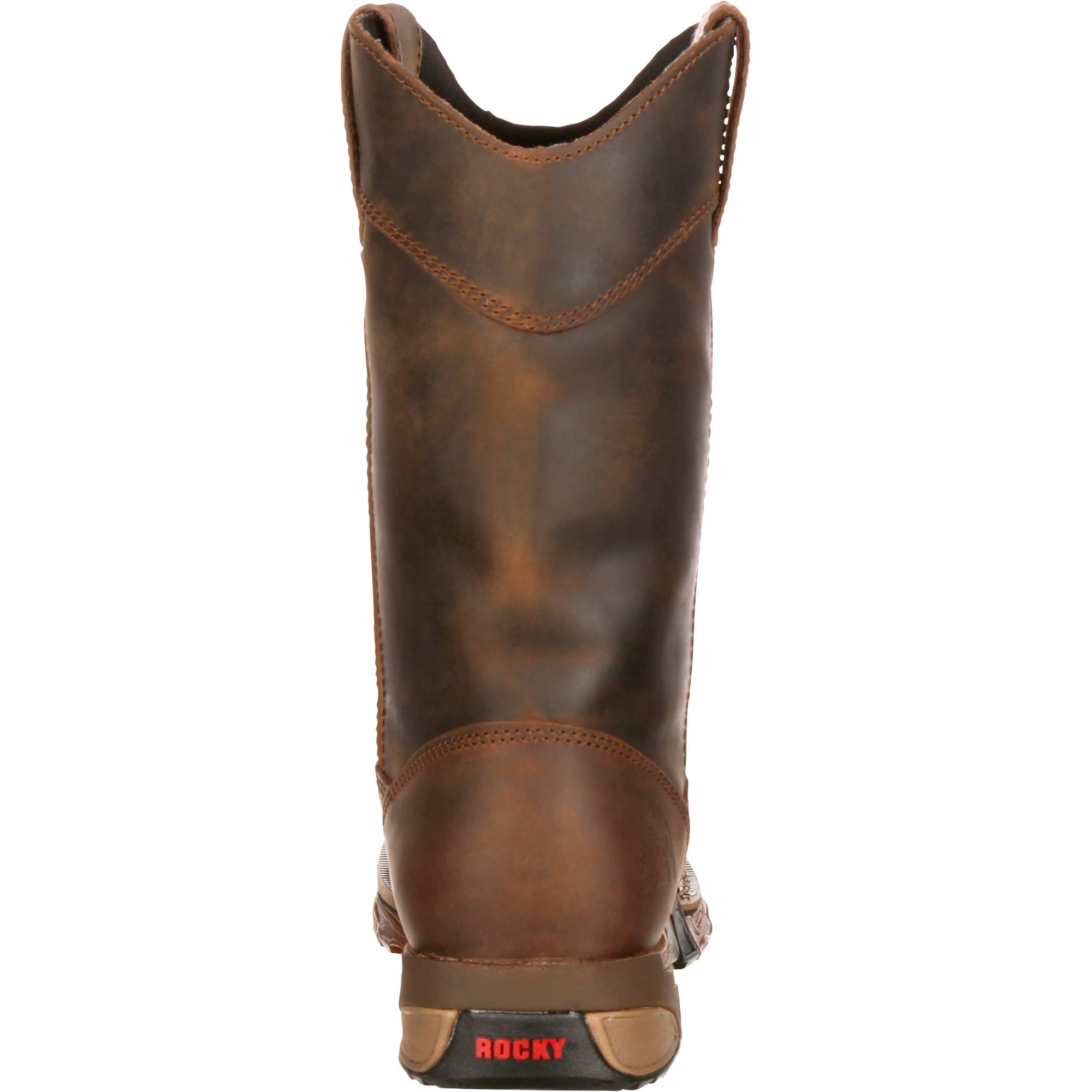 Rocky Aztec Waterproof Wellington Brown