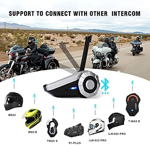 Freedconn Bluetooth Intercom Motorcycle Headset Wireless Headset Communication Intercom Systems