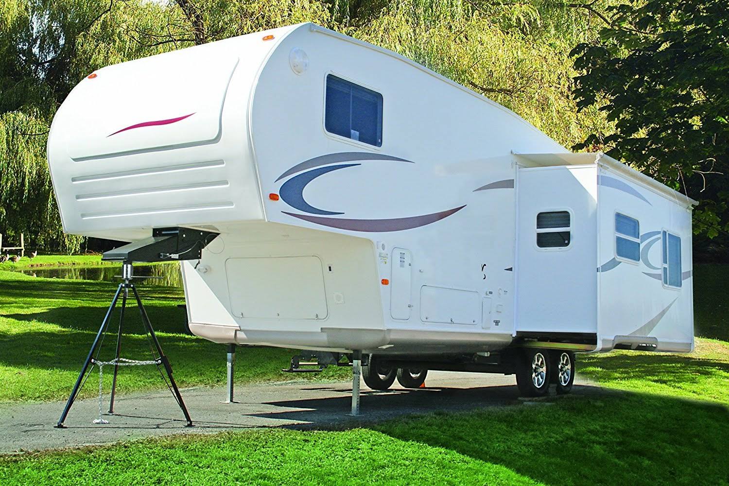 Camco 48855 Olympian King Pin 5th Wheel Stabilizer