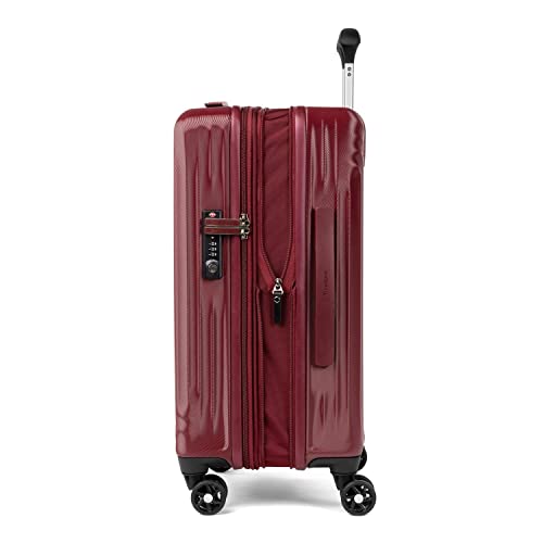 Travelpro Maxlite Air Hardside Expandable Carry on Luggage, 8 Spinner Wheels, Lightweight Hard Shell Polycarbonate Suitcase, Shadow Grey
