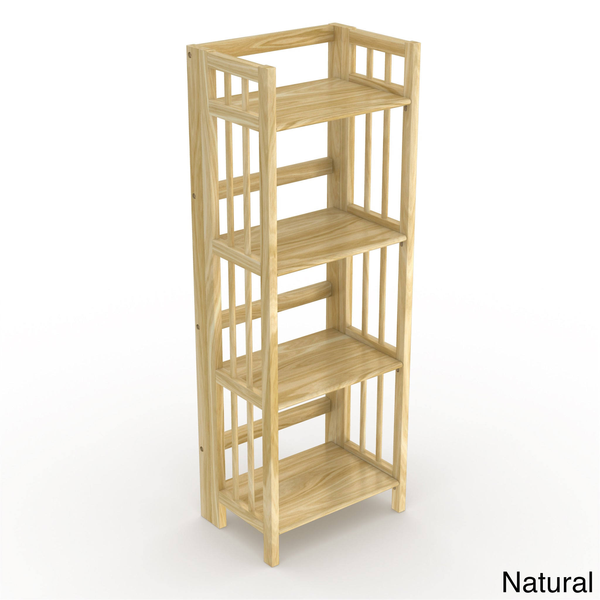 Stony-Edge Assembly Folding Bookcase