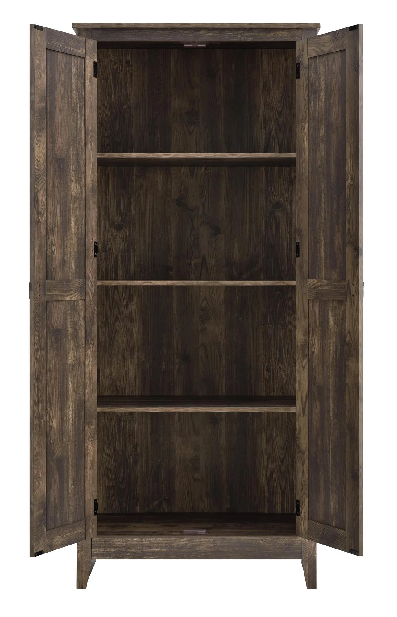 Ameriwood SystemBuild Farmington 31.5" Wide Storage Cabinet, Rustic