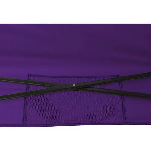 Ozark Trail Simple Push Straight Leg Instant Canopy, White, 10 ft x 10 ft