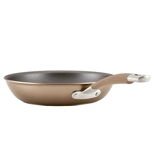 Circulon Premier Professional Hard Anodized Nonstick Cookware Induction Pots and Pans Set, 12 Piece, Bronze