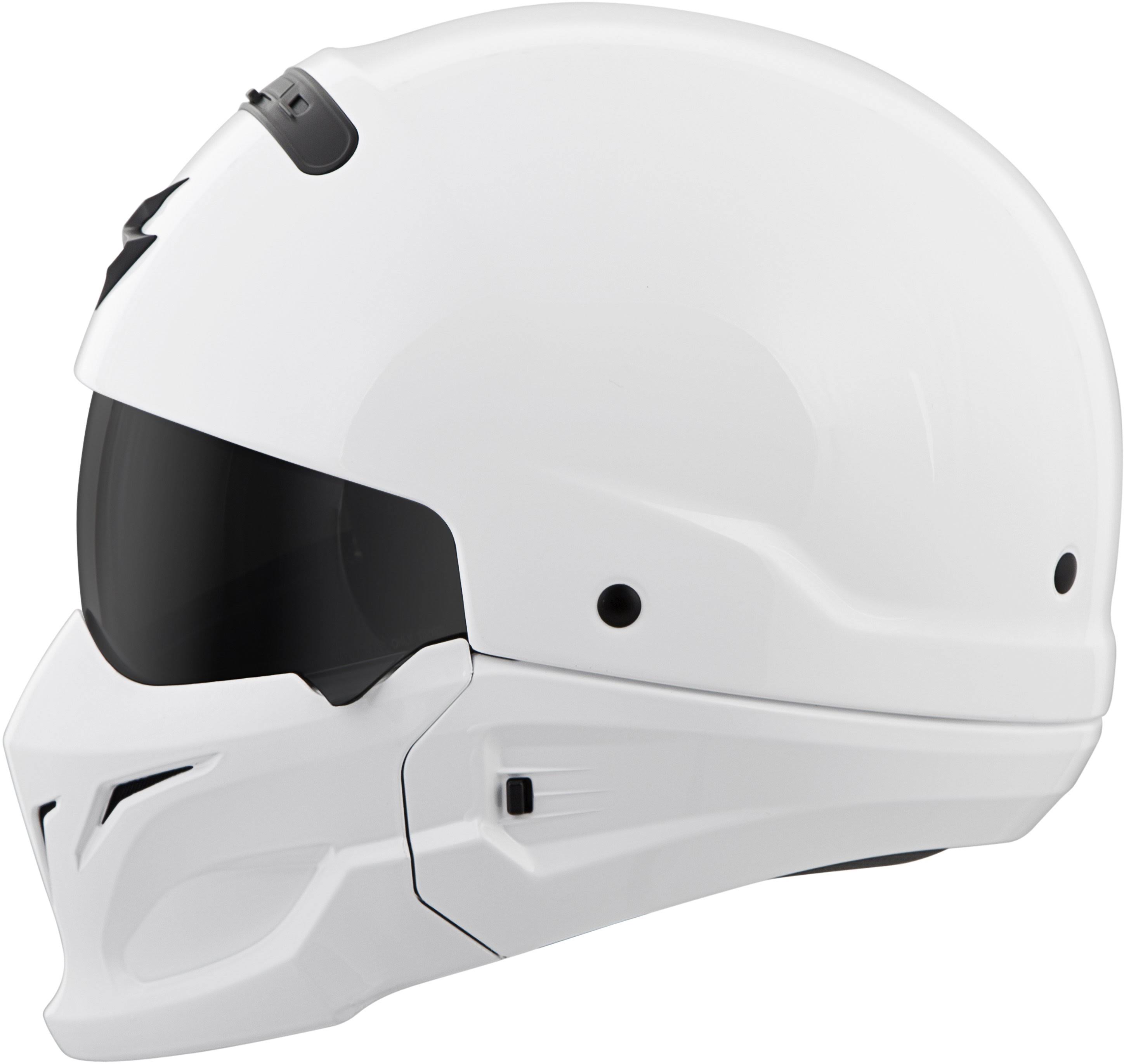 Scorpion Covert Helmet - Gloss White