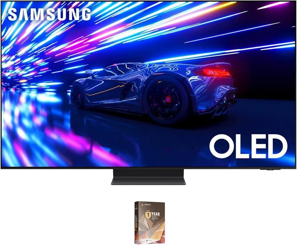 Samsung QN65S95DAFXZA 65 Inch OLED 4K Smart TV with Dolby Atmos and an Additional 1 Year Extended Protection (2024) - Curated Treasures Market