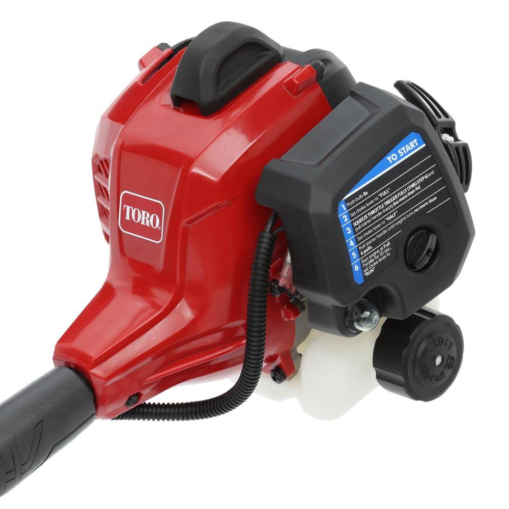 Toro 2-Cycle 25.4cc Attachment Capable Curved Shaft GAS String Trimmer