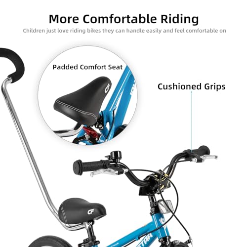 JOYSTAR Voyager 14 18 20 Inch Kids Bike Ages 3-12 Years, with Aluminum Alloy Frame, Lightweight Kids' Bicycle for Boys Girls, Multiple Colors