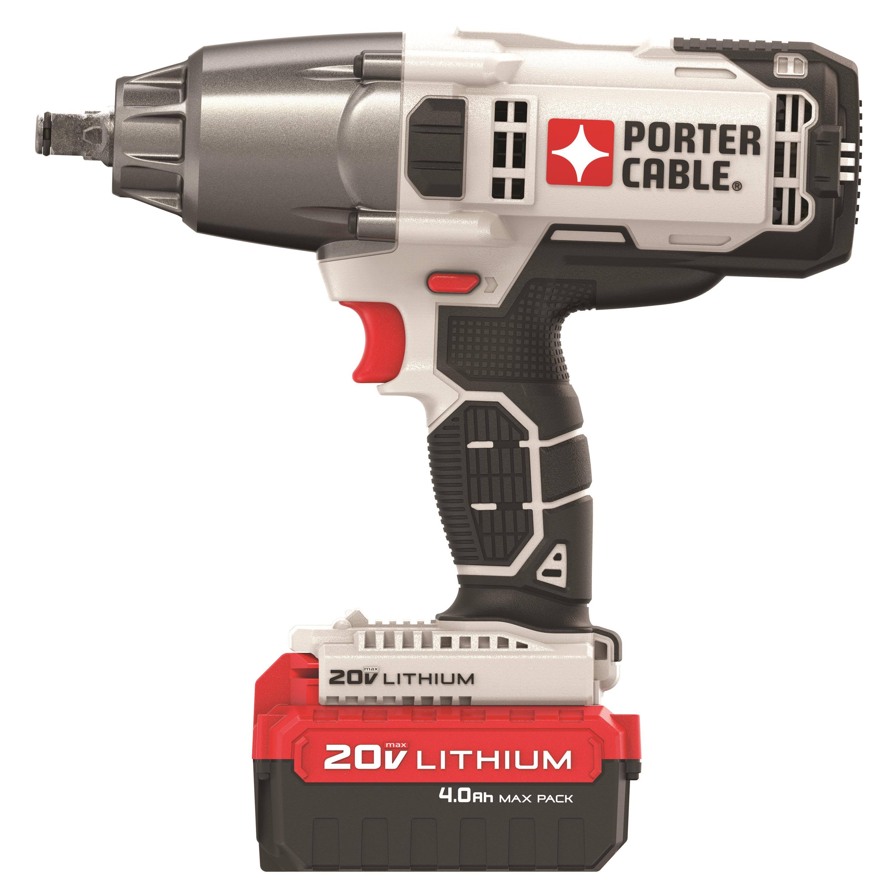 Porter Cable PCC740LA 20V 1/2x22 Cordless Impact Wrench