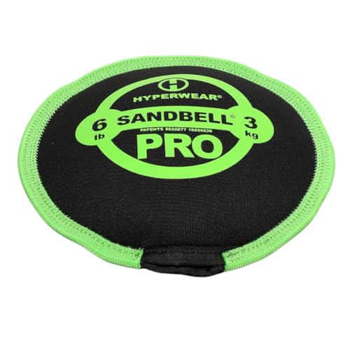 Hyperwear SandBell PRO Workout Sandbag Kettlebell Ships Pre-Filled Sizes 6-70 lbs