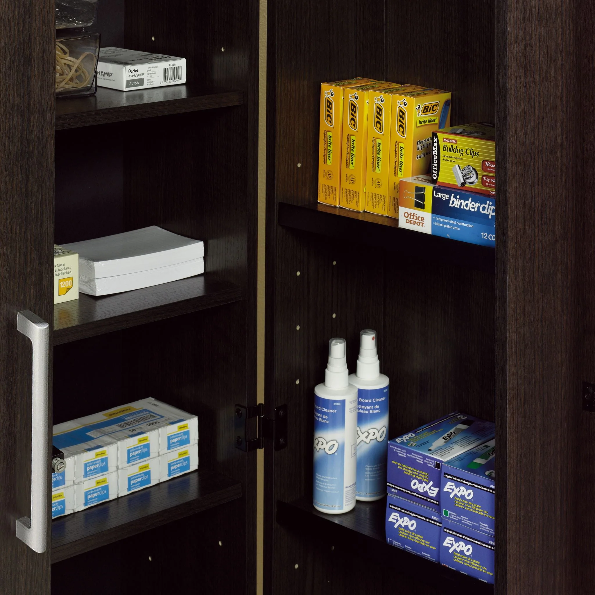 Sauder HomePlus Storage Cabinet, Soft White Finish