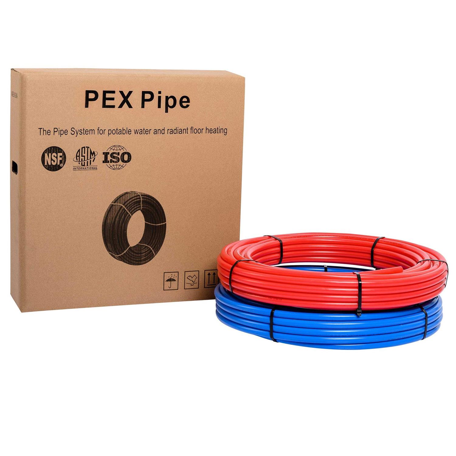 EFIELD 1/2 Inch 2 x100 ft Pex-b Pipe/Tubing NSF Certified For Potable Water - Shop Hardware Tools Online Store