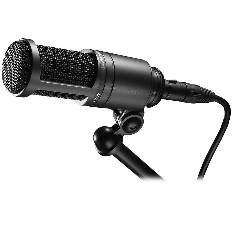 Audio Technica Condenser Studio Microphone - with Pop Filter/Mic Cable