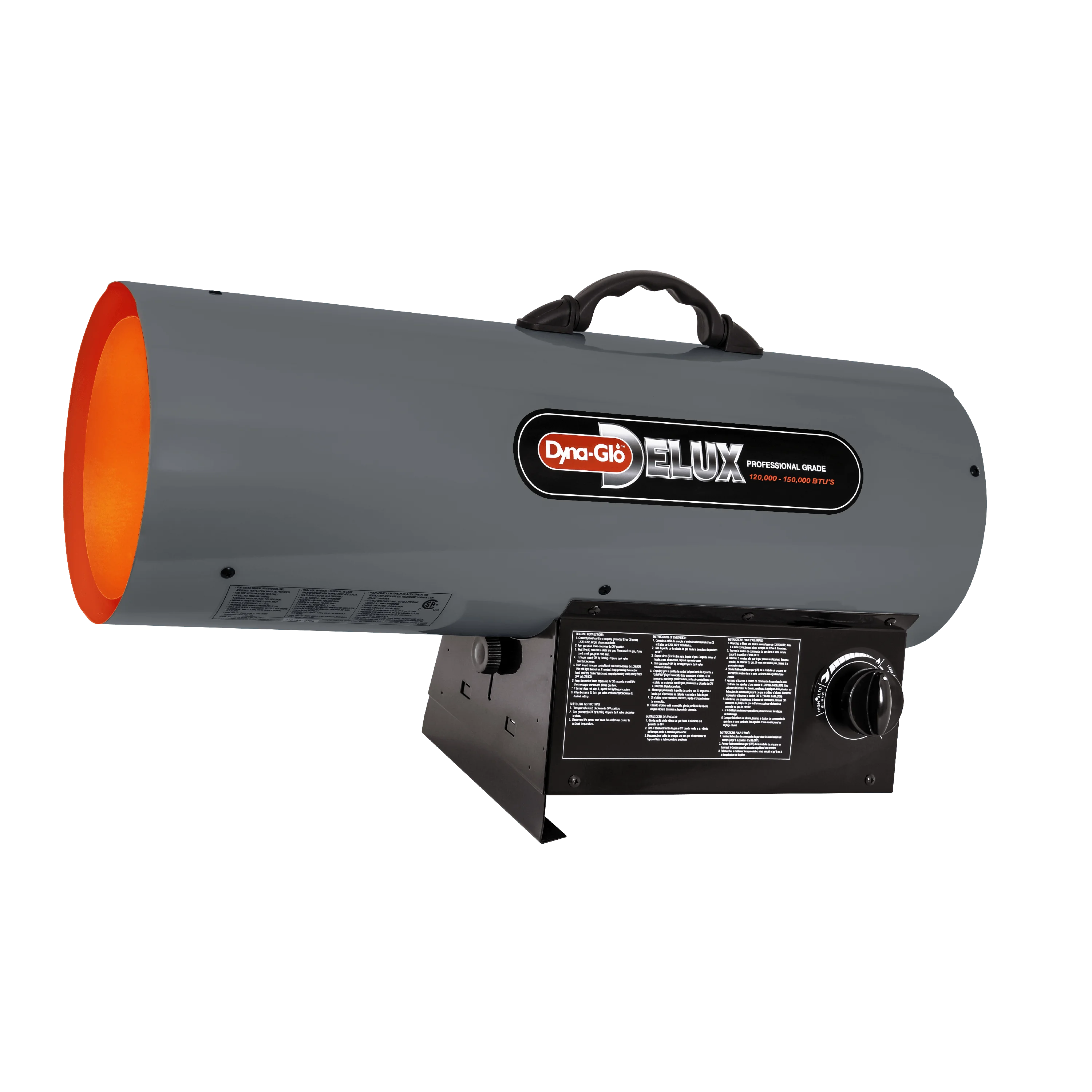 Dyna-Glo 120,000 - 150,000 BTU Delux Propane (LP) Indoor/Outdoor Forced Air Heater