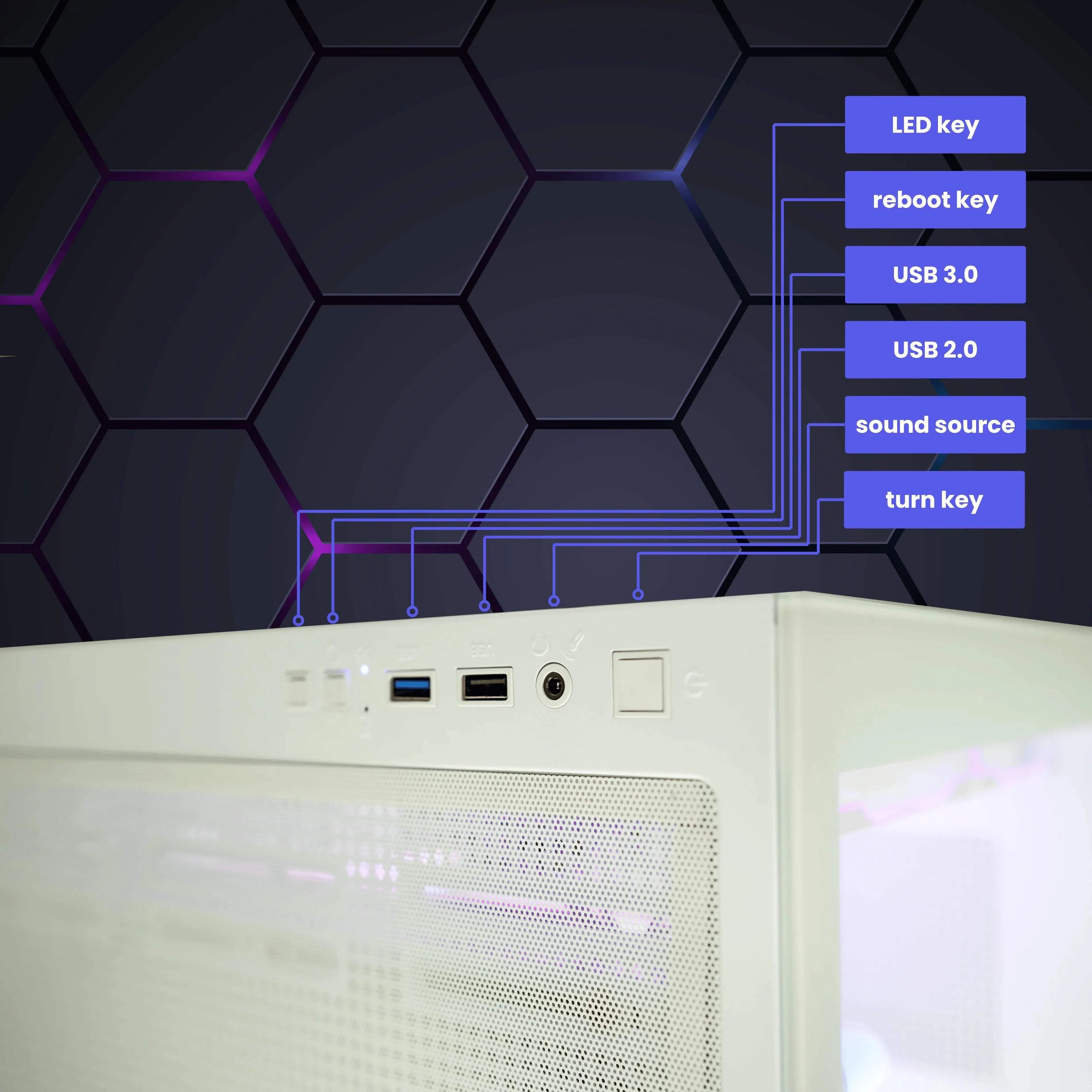 Hyper Cyber Rage Y | intel core ultra 9 285k | AMD Radeon RX 7800 XT | Gaming PC