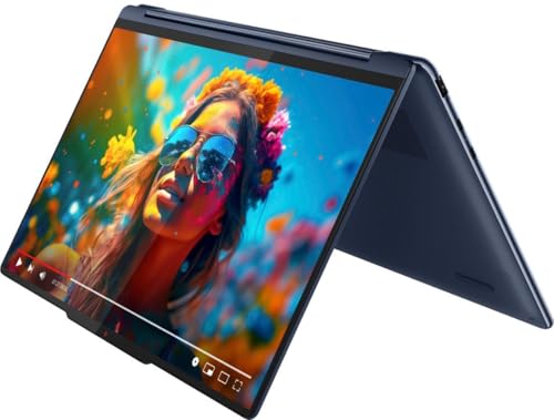Lenovo Yoga 9i AI Powered 2-in-1 Laptop 14.0" 120 Hz Touchscreen OLED 2.8K (Intel Ultra 7-155H, 16GB LPDDR5X, 2TB PCIe SSD, Active Pen, Backlit KYB