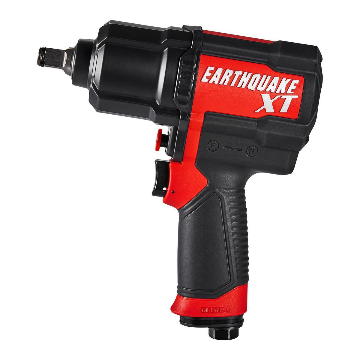 EARTHQUAKE XT 1/2 in. Composite Air Impact Wrench, Twin Hammer, 1200 ft-lbs, Purple