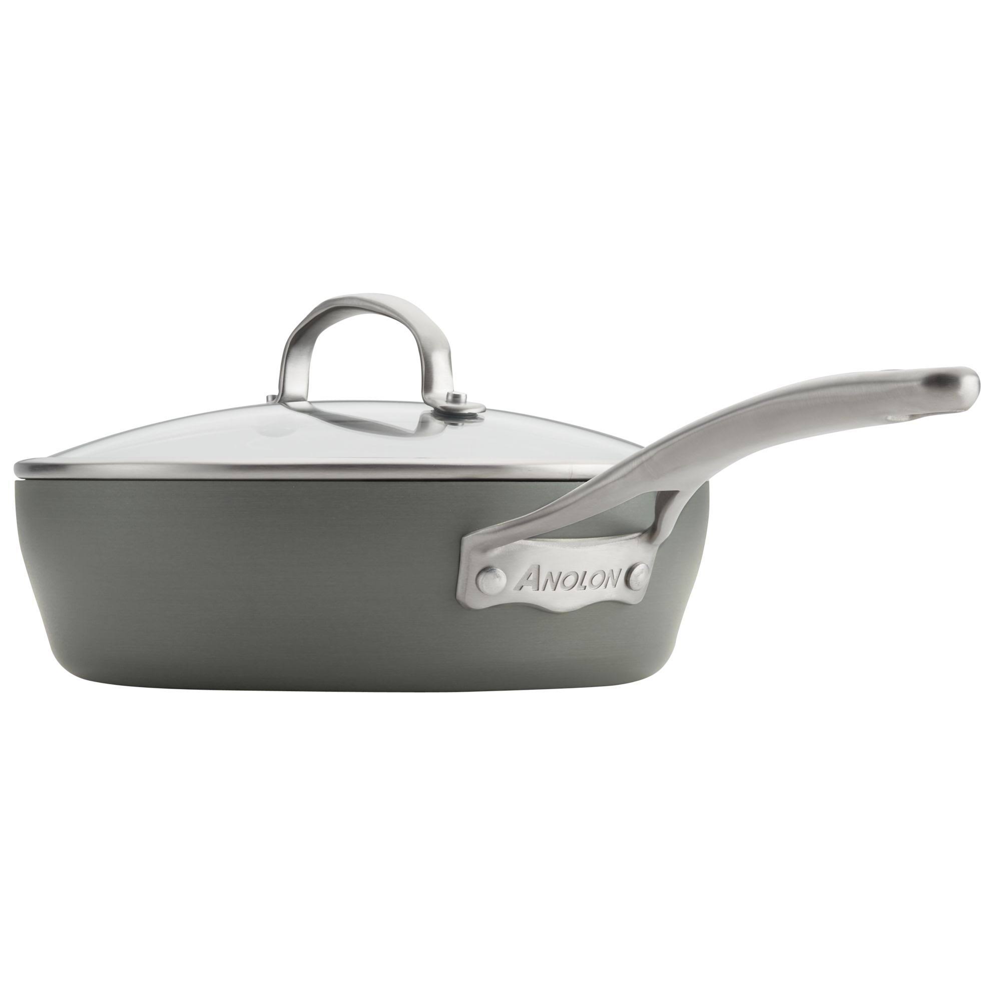 Anolon Allure Hard-Anodized Nonstick 3-Qt. Saute Pan