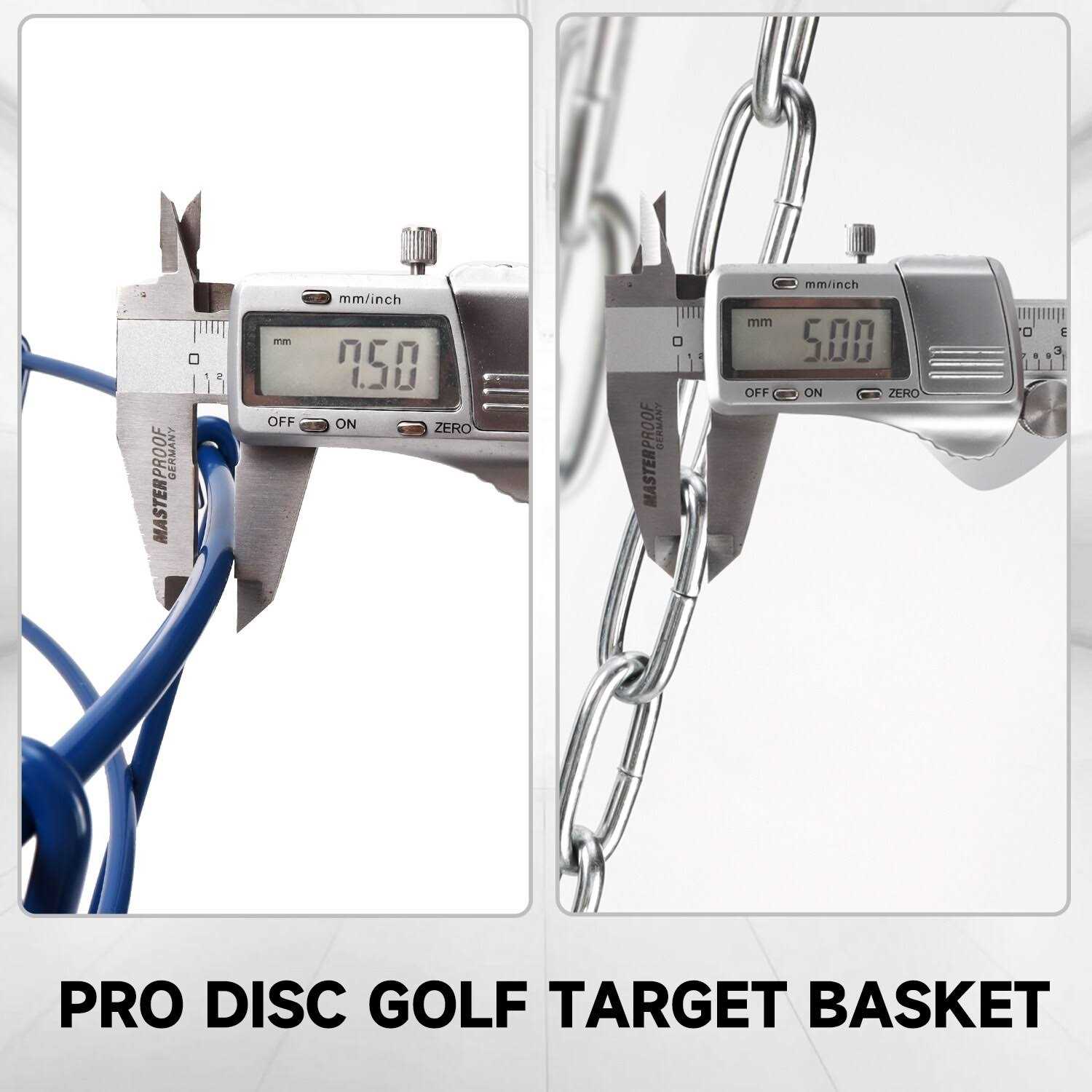 GSE Games &amp; Sports Expert GSE Professional Portable 24-Chain Disc Golf Targets Basket - Sports Supplies Online Store