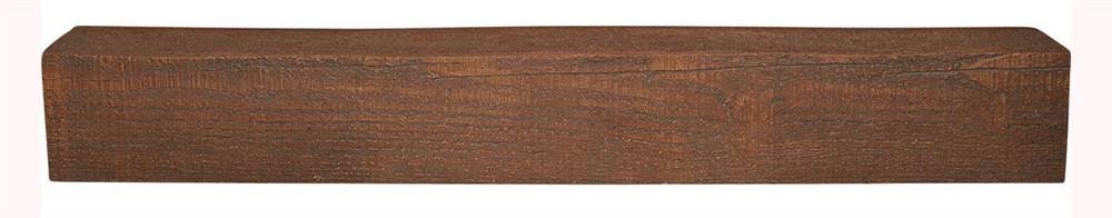 Ekena Millwork BMRS2C0100X060X120PE 10x22W x 6x22H x 10&L 2-Sided (L-beam) Rough Sawn Endurathane Faux Wood Ceiling Beam, Natura