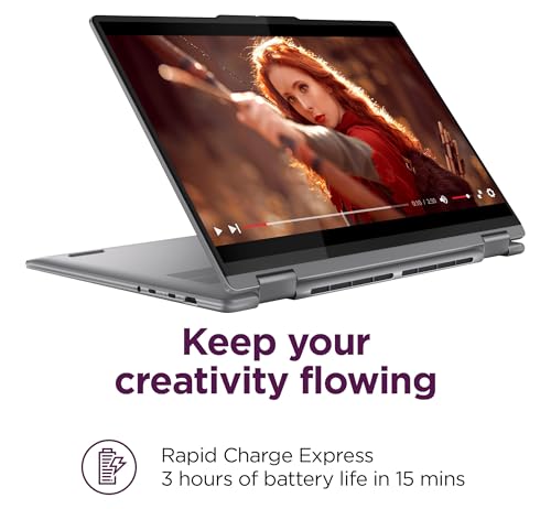 Lenovo Yoga 7 7i 2-in-1 Laptop (16" FHD+ Touchscreen, AMD Ryzen 7 8840HS (Beat i7-1355U), 16GB DDR5 RAM, 1TB SSD) AI PC, Backlit, Fingerprint