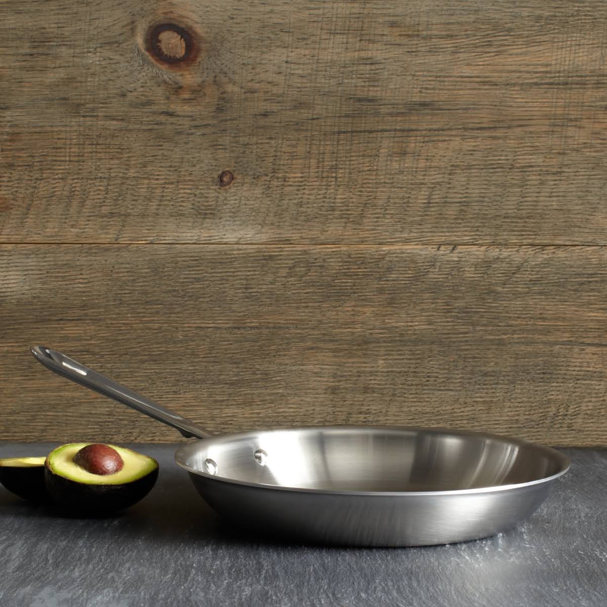 All Clad D5 Brushed Stainless 10x22 Fry Pan