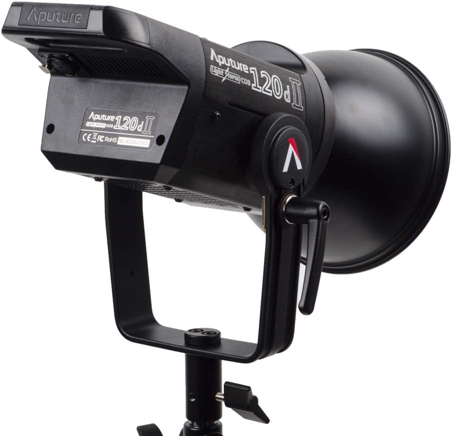Aputure LS C120D II, Aputure 120d ii, 120D Mark ii 180W LED Continuous Daylight, with 30,000 Lux @ 0.5m, Supports DMX , 2.4G Remote