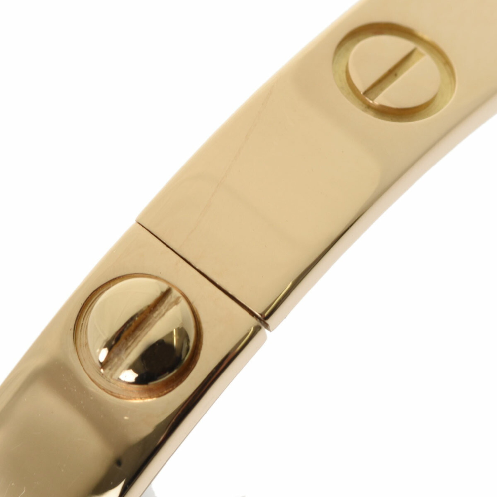 Pre-Owned CARTIER Love Bracelet Women's K18 Yellow Gold (Good)