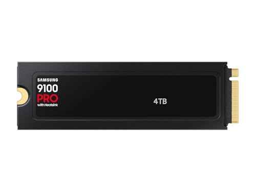 Samsung SSD 9100 PRO 2TB, PCIe 5.0x4 M.2 2280, Seq. Read Speeds Up to 14,800MB/s, Best for AI Computing, Gaming