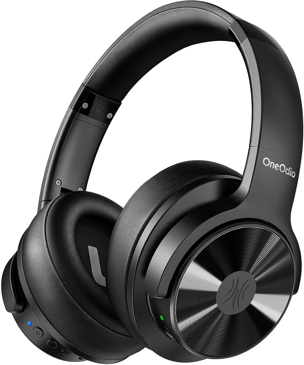 OneOdio Hybrid Noise Cancelling Bluetooth Headphones Over Ear Headphone, Studio Level Hi-Fi Sound Deep Bass Soft Comfortable CVC 8.0 Clear Call