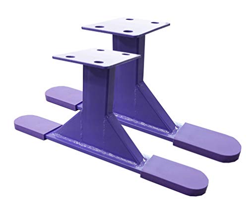 Tumbl Trak 8 Foot Addie Gymnastics Training Suede Balance Beam, High and Low Beam Gymnastics for Home, Non Slip Base, Competition Feel