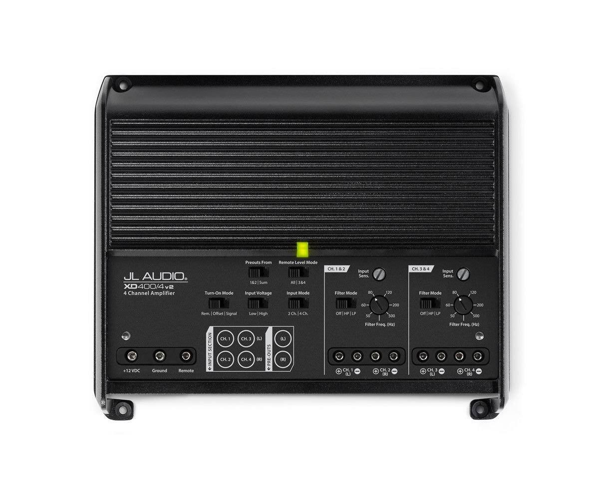 JL Audio XD400/4v2 Class D 4-Channel Car Amplifier