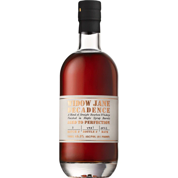 Widow Jane Decadence 10 Years Old 2020 Batch #3 Aged To Perfection Straight Bourbon Whiskey - Nestor Liquor