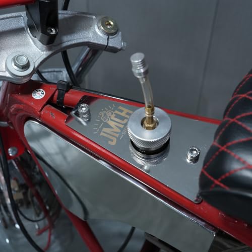 JMCHSTORE Stainless Steel Mini Bike Gas Fuel Tank for Coleman CT200U Baja DB30 ( Blitz , Dirt Bug, Racer ) Doodle Bug Mini bike