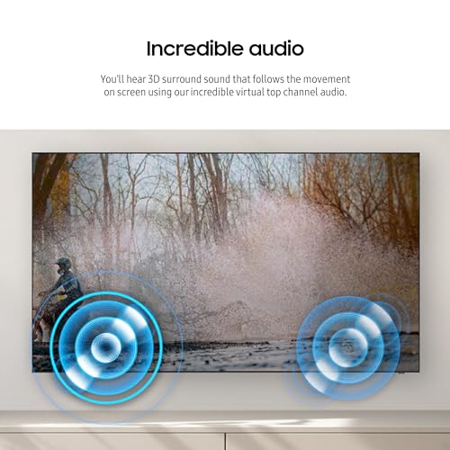 Samsung 75-Inch Class QLED 4K Q70D Series Quantum HDR Smart TV with Object Tracking Sound Lite, Motion Xcelerator, Eye Comfort Mode, Gaming Hub
