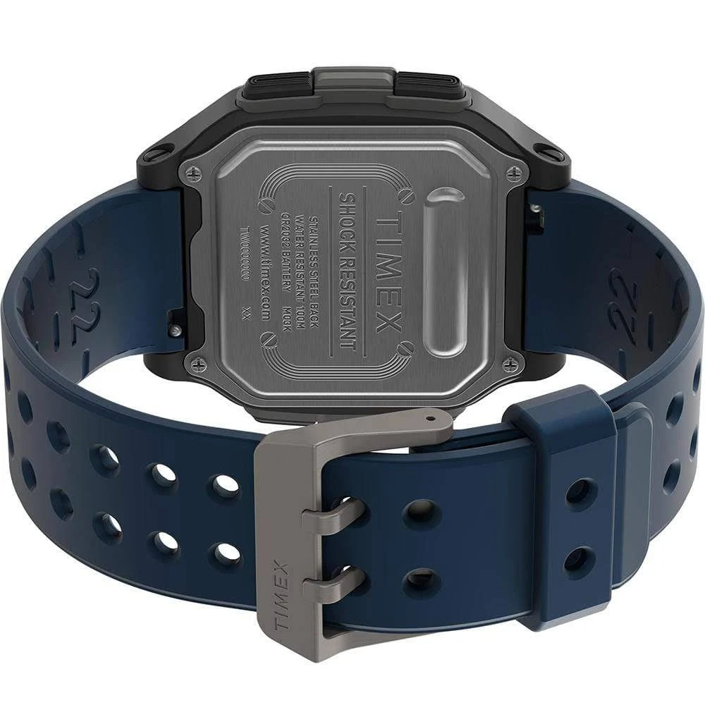 Timex TW5M28800JV Command Urban 47mm - Black Case w/Blue Strap