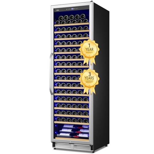 Cigar Electric Humidor, 35L 250 Counts Large Capacity Thermostatic Electric Cigar Cooler Cabinet with Digital LED Screen, Safety Lock