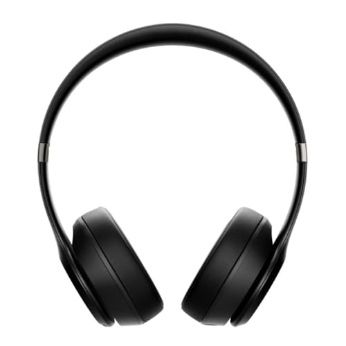 Beats Solo 4 - Wireless Bluetooth On-Ear Headphones, Apple & Android Compatible, Up to 50 Hours of Battery Life - Matte Black (Renewed)