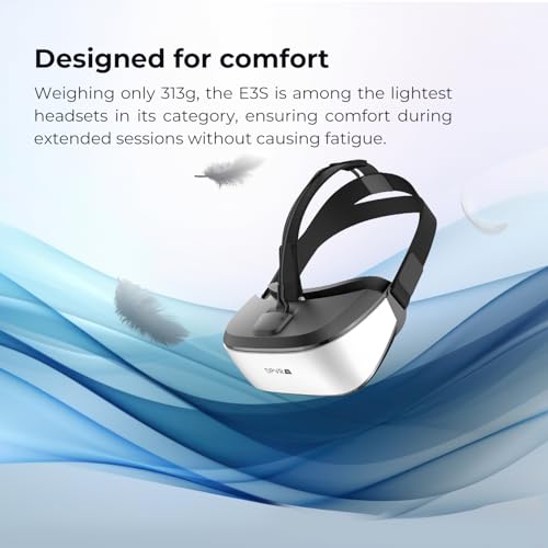 DPVR E3C Virtual Reality Headset, VR Set for Business of Egg Seats Headset, VR Simulator Riders, Moto, Time Machine 6 Seats and VR Flying
