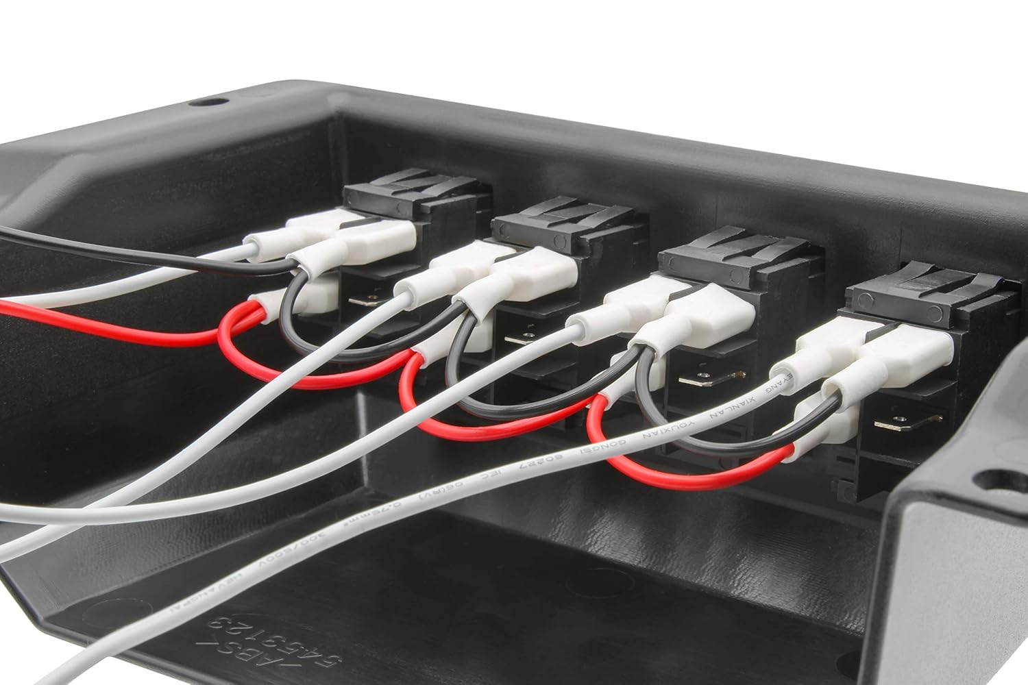 Switch Panel for Polaris RZR XP 1000, SAUTVS Under Dash Switch Case with 4 Rocker Switches for Polaris RZR XP 1000 2014-2018 Accessories