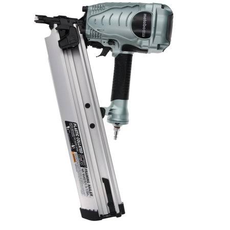 Hitachi Nr90aes1 21 Degree 3-1/2 inch Pneumatic Full Round Head Framing Nailer, Green - Megean
