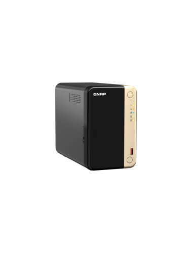 QNAP TS-464-8G-US 4 Bay High-Performance Desktop NAS with Intel Celeron Quad-core Processor