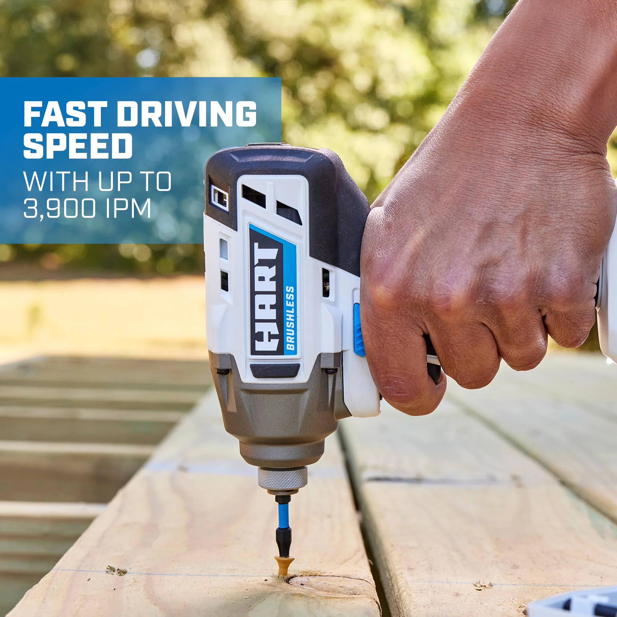 HART 20-Volt Cordless Brushless Impact Driver Kit, Gen 2
