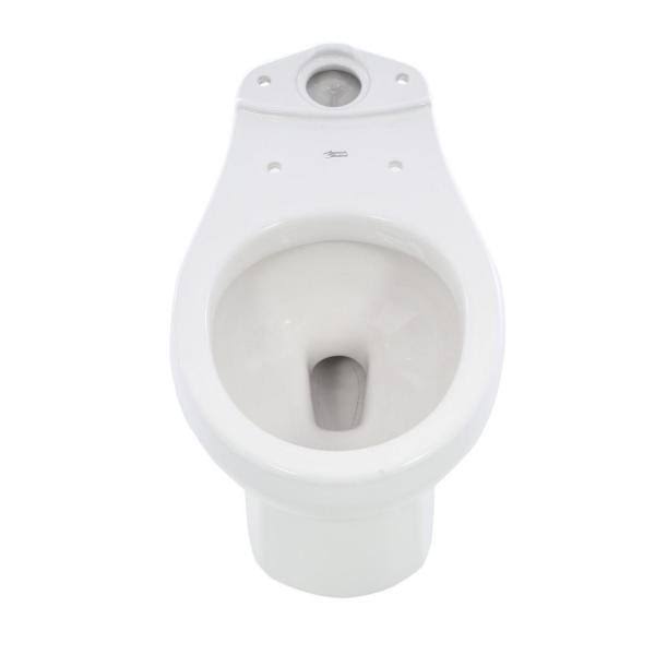 American Standard H2Option Round Front Toilet Bowl - White